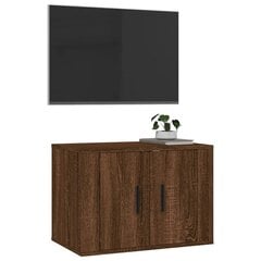 vidaXL sienas TV skapītis, brūna ozolkoka krāsa, 57x34,5x40 cm cena un informācija | TV galdiņi | 220.lv
