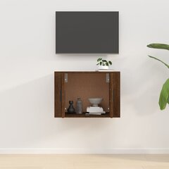 vidaXL sienas TV skapītis, brūna ozolkoka krāsa, 57x34,5x40 cm цена и информация | Тумбы под телевизор | 220.lv