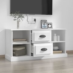 TV skapītis vidaXL, 99,5x35,5x48 cm, balts цена и информация | Тумбы под телевизор | 220.lv