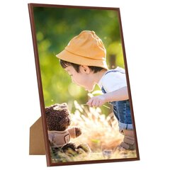 332202 vidaXL Photo Frames Collage 3 pcs for Table Bronze 15x21cm MDF цена и информация | Рамки, фотоальбомы | 220.lv