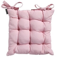 434751 Madison Seat Cushion "Panama" 46x46 cm Soft Pink цена и информация | Подушки, наволочки, чехлы | 220.lv