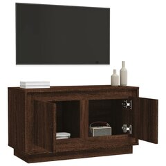 TV skapītis vidaXL, 80x35x45 cm, brūns цена и информация | Тумбы под телевизор | 220.lv