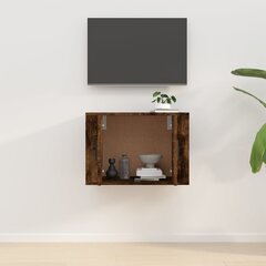 vidaXL sienas TV skapītis, ozolkoka krāsa, 57x34,5x40 cm цена и информация | Тумбы под телевизор | 220.lv