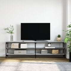 TV skapītis vidaXL, 180x30x50 cm, pelēks цена и информация | Тумбы под телевизор | 220.lv