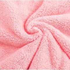 MATU ŽŪŠANAS ROKASKĀRTA Galvas cepure LEAVING Microfiber Pink cena un informācija | Dvieļi | 220.lv