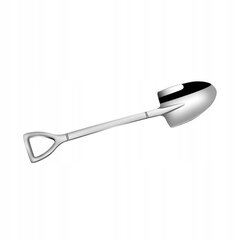 DECORATED TABLE HANDLE Mini Shovel Silver Stainless Steel 1pc цена и информация | Столовые приборы | 220.lv