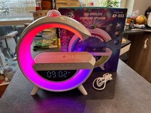 LED RGB ИГРОВАЯ ЛАМПА BLUETOOTH ДИНАМИК ИНДУКЦИОННЫЙ ПРОЕКТОР РАДИО ТАЙМЕР цена и информация | Монтируемые светильники, светодиодные панели | 220.lv