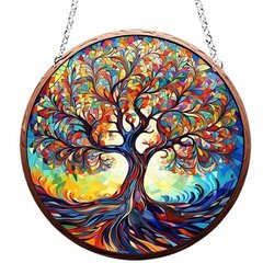 HALL HANGING STREET DECORATION Акрил BEAUTIFUL HAPPY TREE цена и информация | Картины | 220.lv