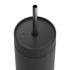 Fellow Carter Matte Black Insulated Tumbler - Aukstā krūze 591ml cena un informācija | Glāzes, krūzes, karafes | 220.lv