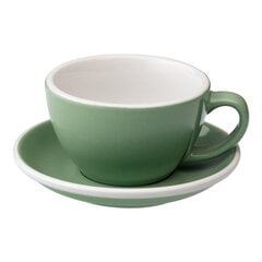 Loveramics Cafe Latte Cup & Saucer 300ml - Mint цена и информация | Стаканы, фужеры, кувшины | 220.lv