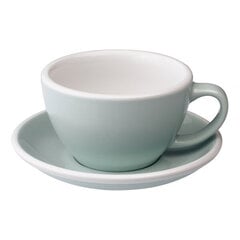 Loveramics Egg Cafe Latte Cup and Saucer 300ml - River Blue цена и информация | Стаканы, фужеры, кувшины | 220.lv