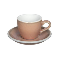 Loveramics Rose Egg-Style 80ml Espresso Cup and Saucer цена и информация | Стаканы, фужеры, кувшины | 220.lv