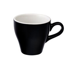 Loveramics Tulip Black Cafe Latte Cup and Saucer - 280 мл цена и информация | Стаканы, фужеры, кувшины | 220.lv