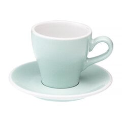 Loveramics Tulip Cappuccino Cup and Saucer 180ml - River Blue цена и информация | Стаканы, фужеры, кувшины | 220.lv