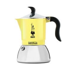 Bialetti Primavera Fiammetta 2 tases dzeltens cena un informācija | Kafijas kannas, tējkannas | 220.lv