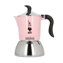 Bialetti Primavera Fiammetta - 4 tases plīts espresso automāts, rozā krāsā cena un informācija | Kafijas kannas, tējkannas | 220.lv