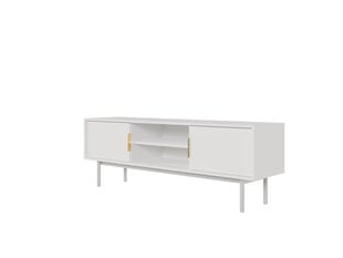 Tv galdiņi Viva FURNLUX CLASSIC, 154x39x54 cm, balta cena un informācija | TV galdiņi | 220.lv