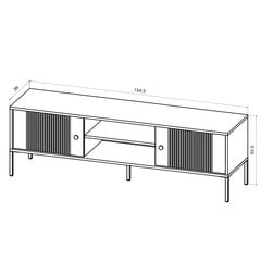 Tv galdiņi Iseo FURNLUX CLASSIC, 154x50x50 cm, balta cena un informācija | TV galdiņi | 220.lv