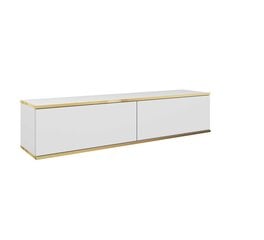 Тв-тумба Oro FURNLUX CLASSIC, 135x32x30 cm, белый цена и информация | Тумбы под телевизор | 220.lv