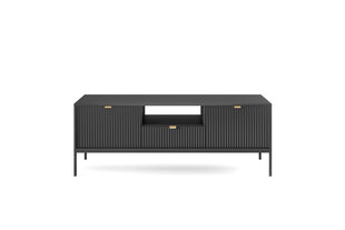 Tv galdiņi Avon FURNLUX CLASSIC, 154x39x56 cm, melna cena un informācija | TV galdiņi | 220.lv