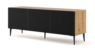 Tv galdiņi Ravenna B FURNLUX CLASSIC, 150x42x56 cm, bēša cena un informācija | TV galdiņi | 220.lv