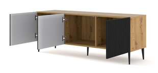 Tv galdiņi Ravenna B FURNLUX CLASSIC, 150x42x56 cm, bēša cena un informācija | TV galdiņi | 220.lv