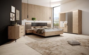 Spinta Tally FURNLUX CLASSIC, 220x60x211 cm, bēša cena un informācija | Skapji | 220.lv