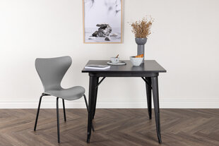 Обеденные столы Tempe FURNLUX CLASSIC, 80x80x75 cm, черный цена и информация | Кухонные и обеденные столы | 220.lv