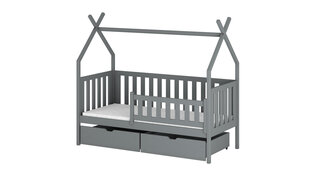Bērnu gulta Simba FURNLUX CLASSIC, 88x168x166 cm, pelēka cena un informācija | Gultas | 220.lv