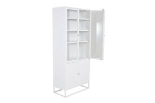 Витрина Bakal FURNLUX CLASSIC, 80x41x190 cm, белый цена и информация | Витрины, серванты | 220.lv