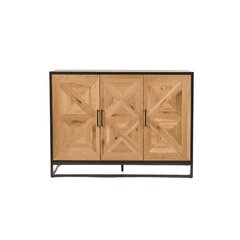 Komode Indus FURNLUX PREMIUM, 118x46x87 cm, bēša cena un informācija | Skapīši viesistabai | 220.lv