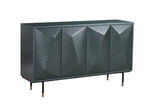 Komode Stilig FURNLUX PREMIUM, 150x40x88 cm, zaļa cena un informācija | Skapīši viesistabai | 220.lv