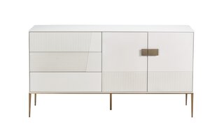 Komode Stilig FURNLUX PREMIUM, 160x40x86 cm, balta cena un informācija | Skapīši viesistabai | 220.lv