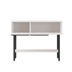 Konsoles galdiņi Ocean FURNLUX CLASSIC, 100x30x76 cm, balta cena un informācija | Konsoles galdiņi | 220.lv