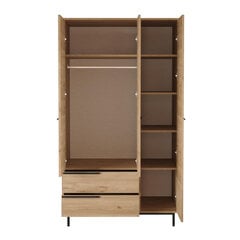 Шкафы Ocean FURNLUX CLASSIC, 112x55x196 cm, натуральный цена и информация | Шкафы | 220.lv