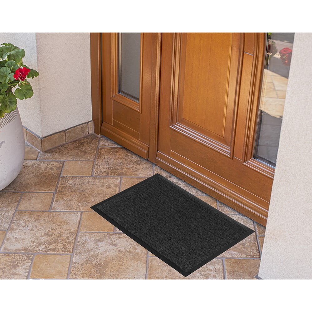 Paklājs Entree - BLACK 80X120 Vimar cena un informācija | Kājslauķi | 220.lv