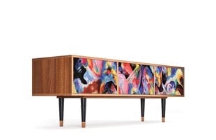 TV skapis T4 Kandinsky L 170 cm, rieksts cena un informācija | Kumodes | 220.lv