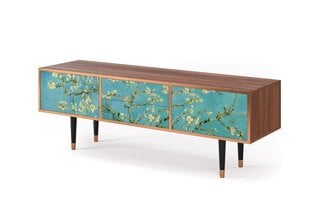 TV skapis T4 Almond Blossom By Van Gogh L 170 cm, rieksts cena un informācija | Kumodes | 220.lv