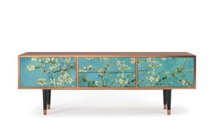 TV skapis T4 Almond Blossom By Van Gogh L 170 cm, rieksts cena un informācija | Kumodes | 220.lv