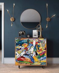 Bufete BS3 Improvisation 26 By Wassily Kandinsky L 94 cm, rieksts cena un informācija | Kumodes | 220.lv