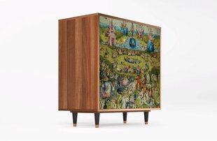 Комод BS3 The Garden By Hieronymus Bosch L 94 cm, орех цена и информация | Комоды | 220.lv