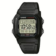 Rokas pulkstenis CASIO W-800H-1AVES cena un informācija | Casio Datortehnika | 220.lv