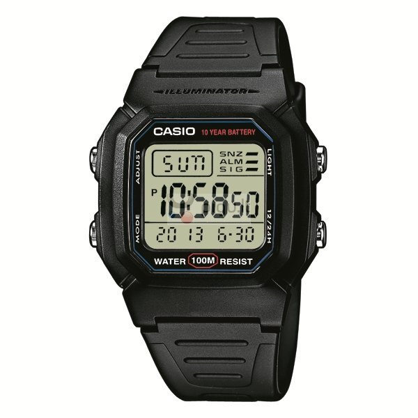 Rokas pulkstenis CASIO W-800H-1AVES цена и информация | Vīriešu pulksteņi | 220.lv