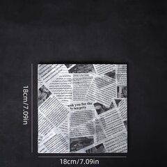 '100 шт., креативная бумага для выпечки ресторанного качества премиум-класса' цена и информация | Аксессуары для ванной комнаты | 220.lv