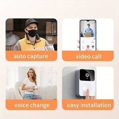 'Беспроводная камера дверного звонка, 1 шт.' цена и информация | Аксессуары для ванной комнаты | 220.lv
