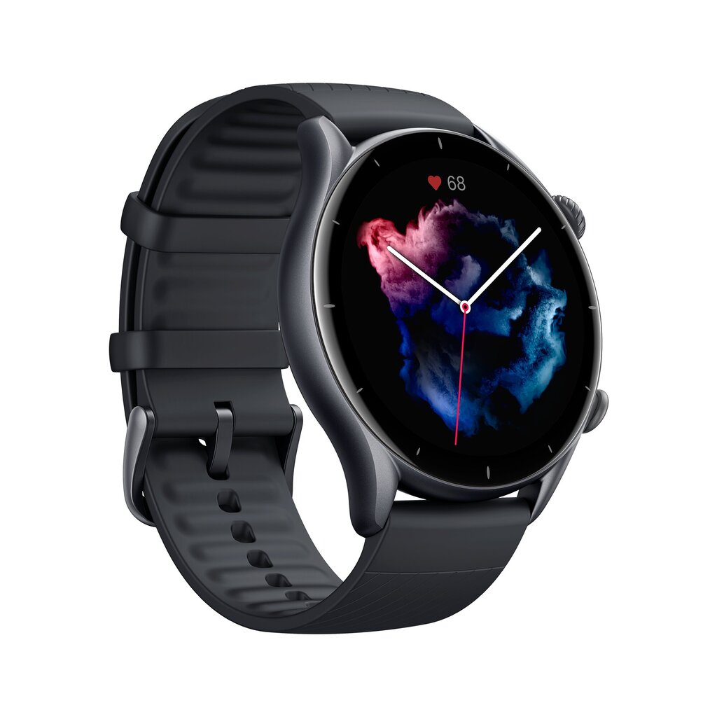 amazfit gtr 3 thunder gps viedpulkstenis, melns cena un informācija | Pulksteņi | 220.lv