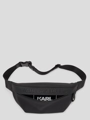 Jostas soma KARL LAGERFELD K/Kover Bumbag Black 231M3010 545010779 cena un informācija | Vīriešu somas | 220.lv