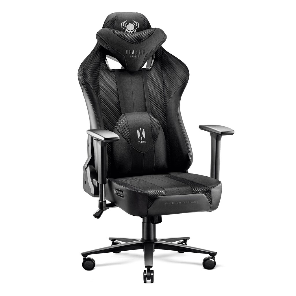 Diablo X-Player 2.0 Normal Size melns ergonomisks krēsls cena un informācija | Biroja krēsli | 220.lv