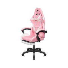 Игровое кресло Kruger & Matz Warrior GX-150 White and Pink цена и информация | Офисные кресла | 220.lv