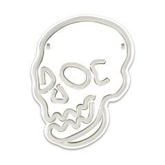 Neon PLEXI LED SKULL white FPNE07 Forever Light cena un informācija | Lustras | 220.lv